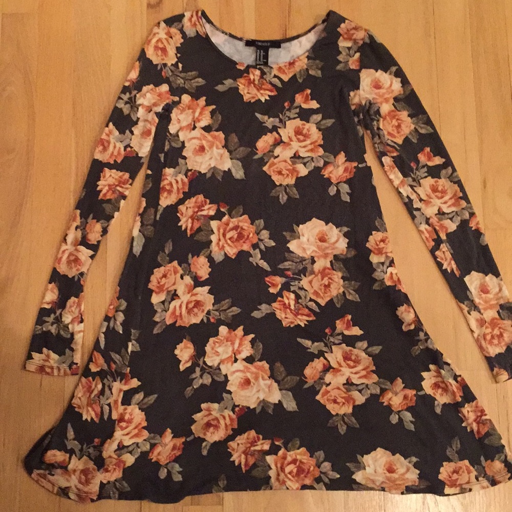 Forever 21 Floral Dress (XS)